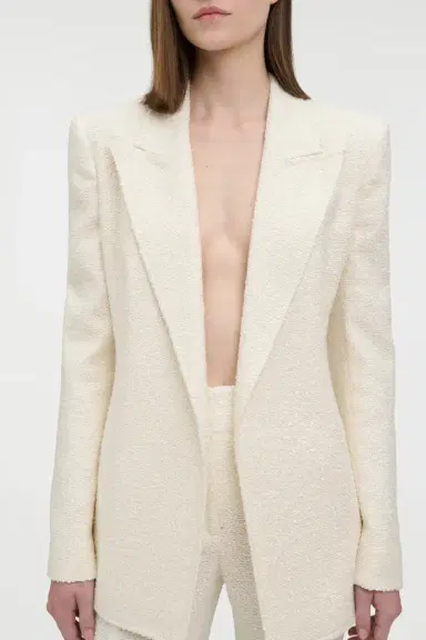 Gabriela Hearst Mairi Blazer in Silk Boucle | Thumbnail 5