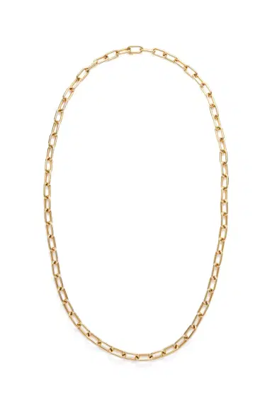 Gabriela Hearst Large Link Necklace in 18K Yellow Gold (Small Links) | Thumbnail 3