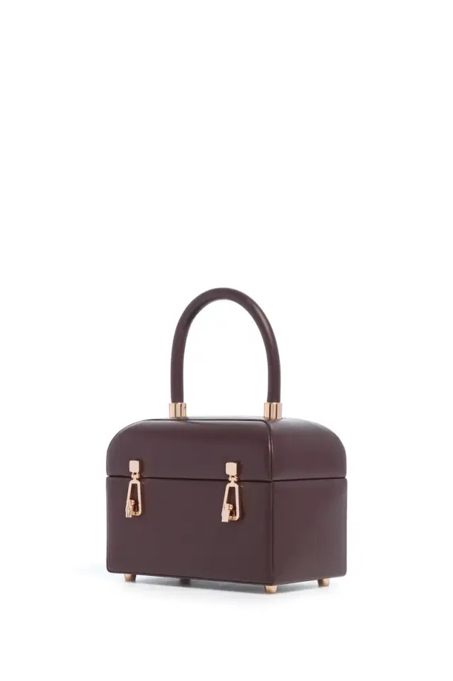 GABRIELA HEARST Patsy Bag in Bordeaux Nappa Leather