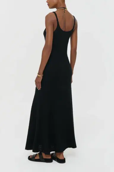 Gabriela Hearst Ayla Knit Maxi Dress in Black Mulberry Silk | Thumbnail 6 Gabriela Hearst Ayla Knit Maxi Dress in Black Mulberry Silk | Thumbnail 6