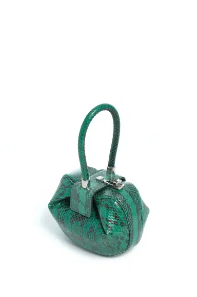 Gabriela Hearst Demi Bag in Green Snakeskin | Thumbnail 3