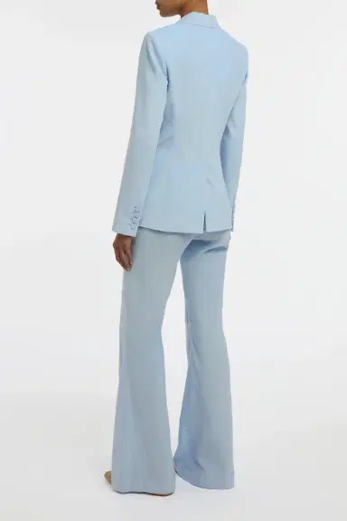 Gabriela Hearst Louisa Blazer in Light Blue Sea Island Cotton Corduroy | Thumbnail 4 Gabriela Hearst Louisa Blazer in Light Blue Sea Island Cotton Corduroy | Thumbnail 4