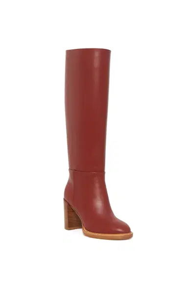 Gabriela Hearst Bocca Knee-High Boot in Burnt Sienna Leather | Thumbnail 2 Gabriela Hearst Bocca Knee-High Boot in Burnt Sienna Leather | Thumbnail 2