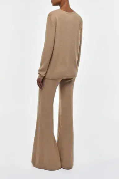 Gabriela Hearst Kaulike Knit Pants in Camel Brushed Cashmere | Thumbnail 4 Gabriela Hearst Kaulike Knit Pants in Camel Brushed Cashmere | Thumbnail 4