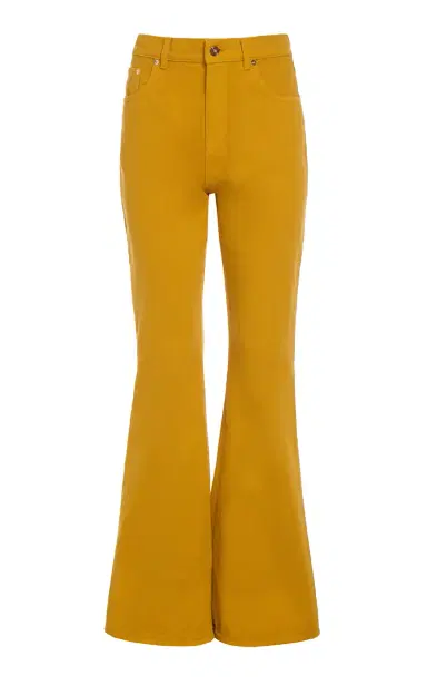 Gabriela Hearst Willa Bootcut Jean in Golden Birch Recycled Cotton Denim | Thumbnail 1
