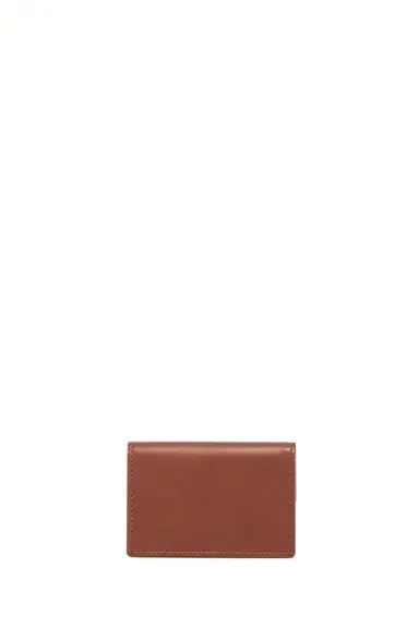 Gabriela Hearst Concertina Card Wallet in Cognac Leather | Thumbnail 3 Gabriela Hearst Concertina Card Wallet in Cognac Leather | Thumbnail 3