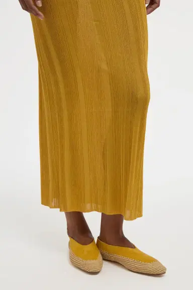 Gabriela Hearst Daniella Knit Maxi Skirt in Golden Birch Silk | Thumbnail 6 Gabriela Hearst Daniella Knit Maxi Skirt in Golden Birch Silk | Thumbnail 6