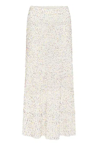 Gabriela Hearst Sabine Knit Midi Skirt in Multi Beaded Cashmere Silk | Thumbnail 1
