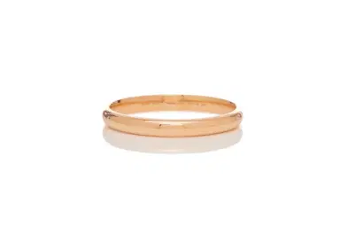 Gabriela Hearst Bangle in 18K Rose Gold & Vitreous Brown Enamel | Thumbnail 3