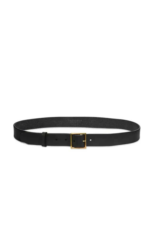 GABRIELA HEARST Adler Belt in Black Leather