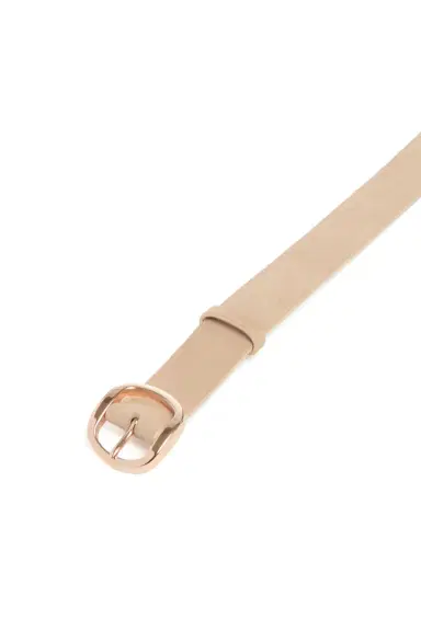 Gabriela Hearst Thin Elster Belt in Light Beige Suede | Thumbnail 3 Gabriela Hearst Thin Elster Belt in Light Beige Suede | Thumbnail 3