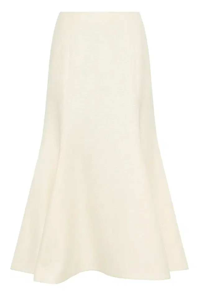 Gabriela Hearst Patterson Skirt in  Virgin Wool Silk Slub