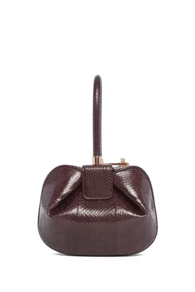 Gabriela Hearst Nina Bag in Bordeaux Snakeskin | Thumbnail 2