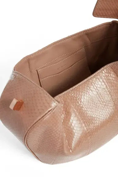 Gabriela Hearst Nina Bag in Nude Snakeskin | Thumbnail 4 Gabriela Hearst Nina Bag in Nude Snakeskin | Thumbnail 4