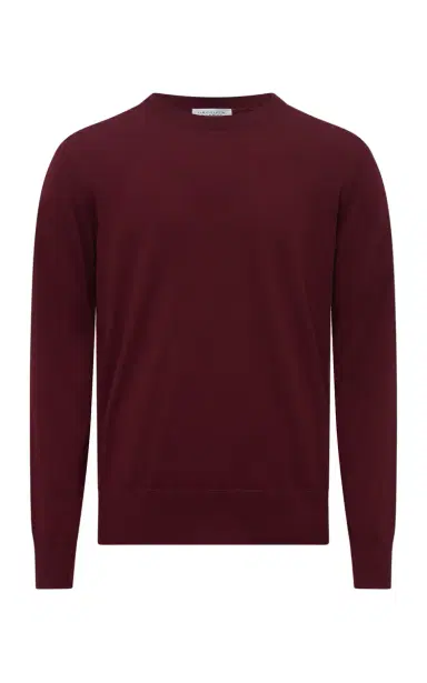 Gabriela Hearst Palco Knit Sweater in Bordeaux Merino Wool | Thumbnail 1