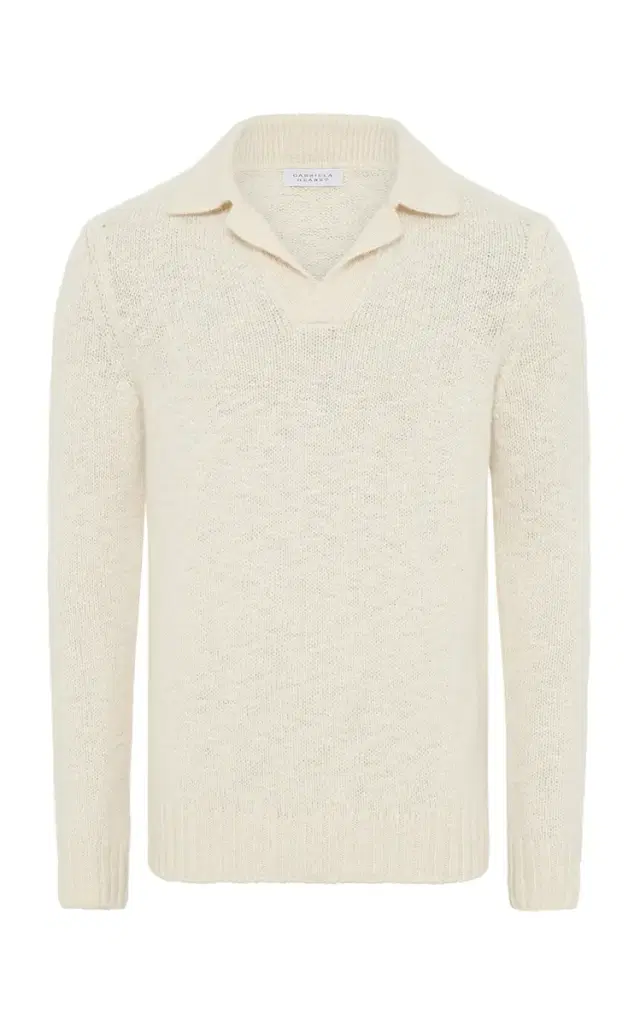 GABRIELA HEARST Aled Knit Polo in  Cashmere