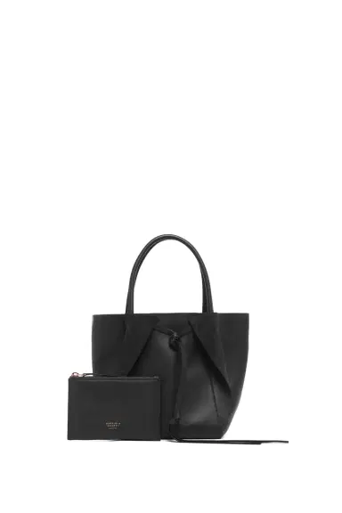 Gabriela Hearst Small Marija Tote Bag in Black Nappa Leather | Thumbnail 3 Gabriela Hearst Small Marija Tote Bag in Black Nappa Leather | Thumbnail 3
