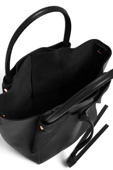Gabriela Hearst Small Marija Tote Bag in Black Nappa Leather | Thumbnail 5 Gabriela Hearst Small Marija Tote Bag in Black Nappa Leather | Thumbnail 5
