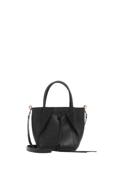 Gabriela Hearst Small Marija Tote Bag in Black Nappa Leather | Thumbnail 1 Gabriela Hearst Small Marija Tote Bag in Black Nappa Leather | Thumbnail 1