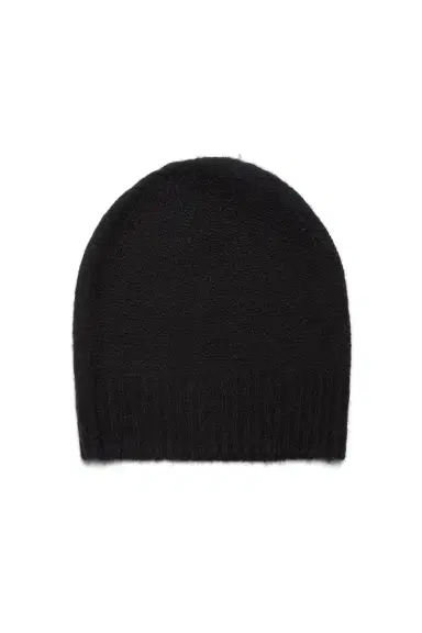 Gabriela Hearst Chesire Knit Hat in Black Cashmere | Thumbnail 1