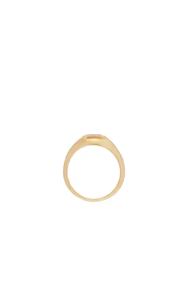 Gabriela Hearst Medium Ring in 18K Yellow Gold & Tourmaline Stone | Thumbnail 4