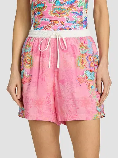 Johnny Was Women's Roisin Floral Shorts - Roisin - Size XL | Thumbnail 3 Johnny Was Women's Roisin Floral Shorts - Roisin - Size XL | Thumbnail 3