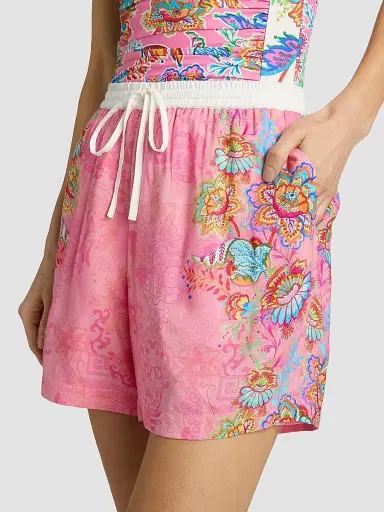 Johnny Was Women's Roisin Floral Shorts - Roisin - Size XL | Thumbnail 5 Johnny Was Women's Roisin Floral Shorts - Roisin - Size XL | Thumbnail 5