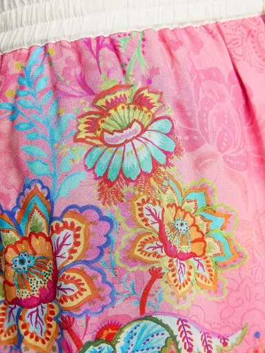 Johnny Was Women's Roisin Floral Shorts - Roisin - Size XL | Thumbnail 6 Johnny Was Women's Roisin Floral Shorts - Roisin - Size XL | Thumbnail 6
