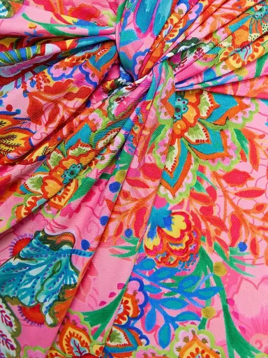 Johnny Was Women's Roisin Twisted Floral One-Piece Swimsuit - Roisin | Thumbnail 6