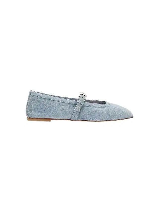 Stuart Weitzman Women's Sai Suede Ballet Flats - Breezy Blue
