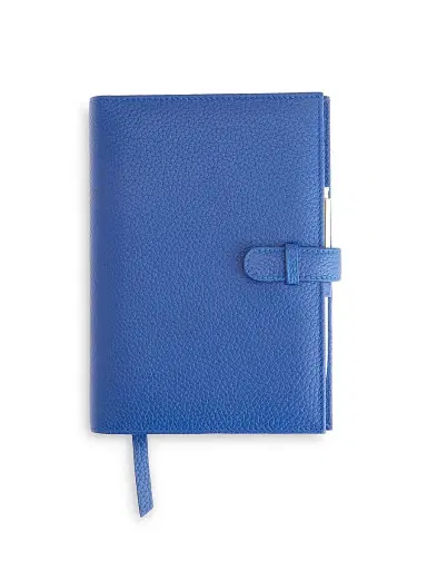 Royce New York Executive Leather Weekly Planner - Cobalt | Thumbnail 7