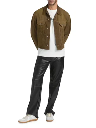 MM6 MAISON MARGIELA Men's Denim Sports Jacket | Thumbnail 2