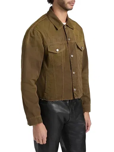 MM6 MAISON MARGIELA Men's Denim Sports Jacket | Thumbnail 4