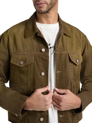 MM6 MAISON MARGIELA Men's Denim Sports Jacket | Thumbnail 6