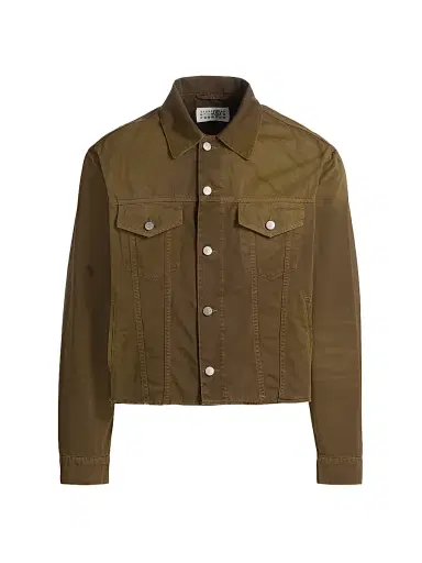 MM6 MAISON MARGIELA Men's Denim Sports Jacket | Thumbnail 1