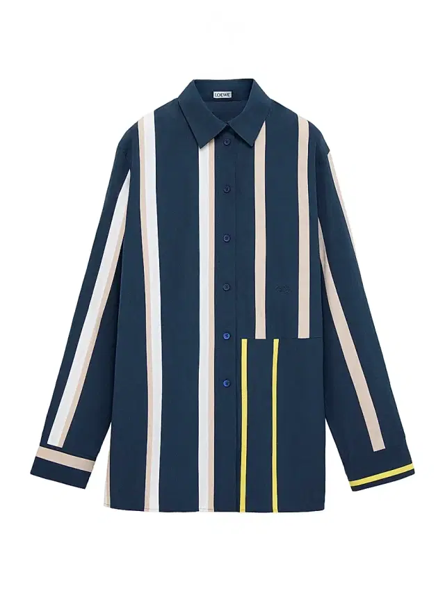 LOEWE Women's Striped Cotton-Blend Button-Front Shirt