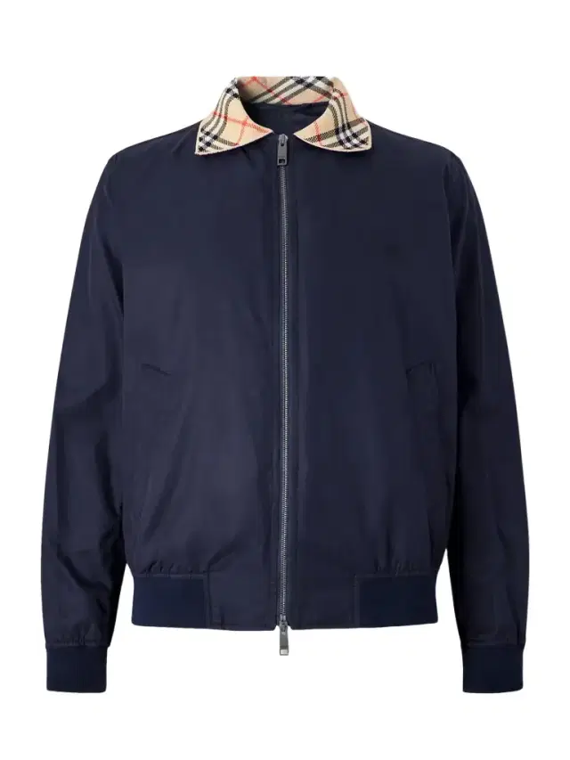 Burberry Logo-Embroidered Checked Cotton-Gabardine Blouson Jacket - Men
