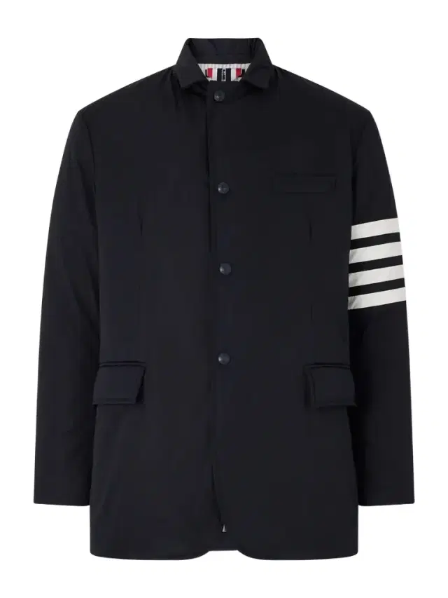 Thom Browne Striped Shell Down Jacket - Men