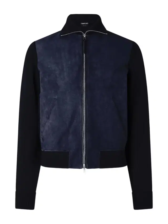 Tom Ford Slim-Fit Merino Wool-Blend and Suede Bomber Jacket - Men