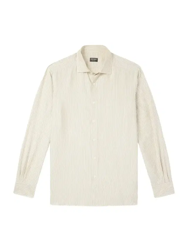 Zegna Striped Silk Shirt - Men