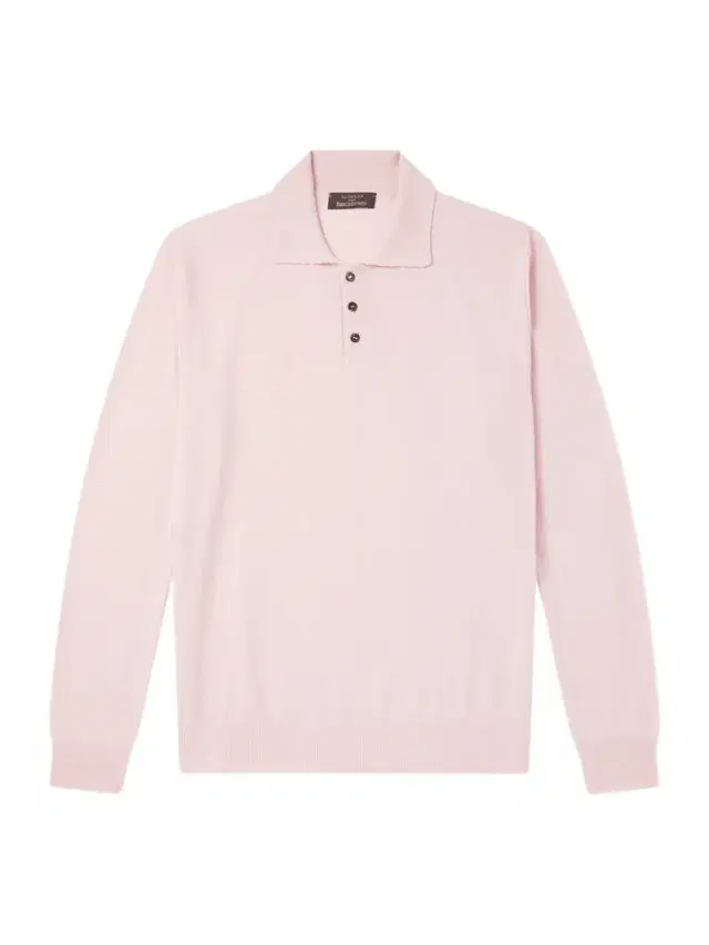 Cashmere-Blend Polo Sweater - Men
