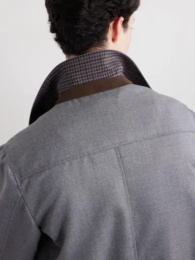 Slowear Montedoro Il Primo Wool-Canvas Bomber Jacket - Men | Thumbnail 5