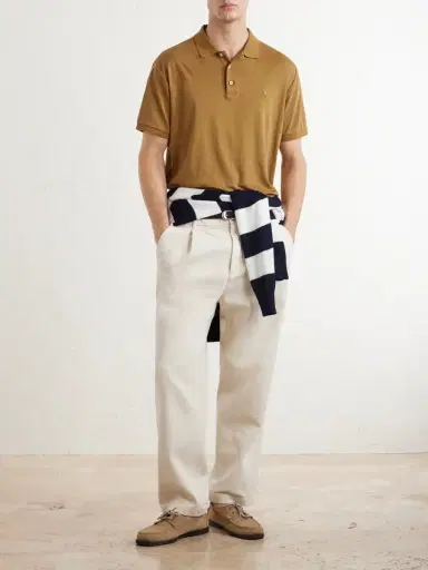 Polo Ralph Lauren Logo-Embroidered Cotton-Jersey Polo Shirt - Men | Thumbnail 2