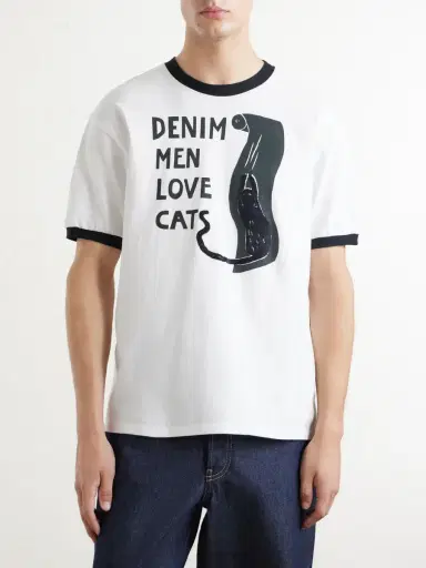 KAPITAL Embellished Printed Cotton-Jersey T-Shirt - Men | Thumbnail 3