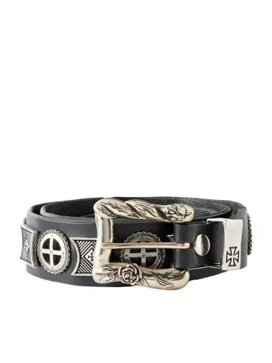 Enfants Riches Déprimés Effigy 4cm Embellished Leather Blet - Men | Thumbnail 1