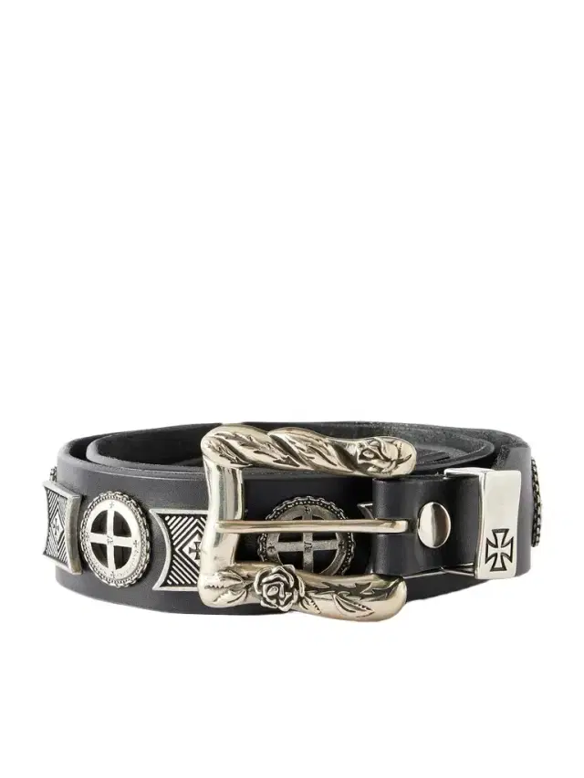 Effigy 4cm Embellished Leather Blet - Men