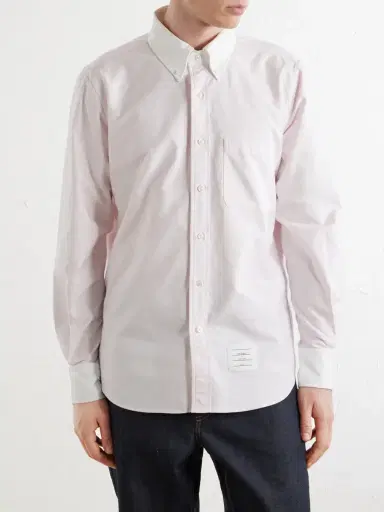 Thom Browne Striped Cotton Shirt - Men | Thumbnail 3 Thom Browne Striped Cotton Shirt - Men | Thumbnail 3
