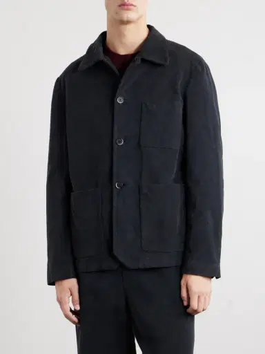 Barena Stretch-Cotton Moleskin Overshirt - Men | Thumbnail 3