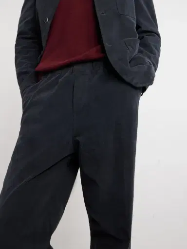 Barena Straight-Leg Garment-Dyed Stretch Cotton-Moleskin Trousers - Men | Thumbnail 5