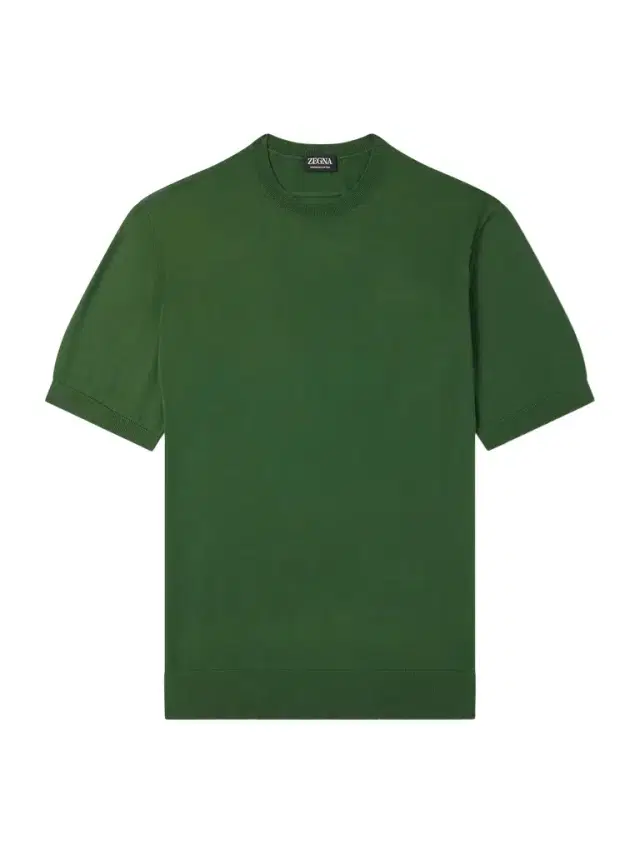 Zegna Knitted Cotton T-Shirt - Men